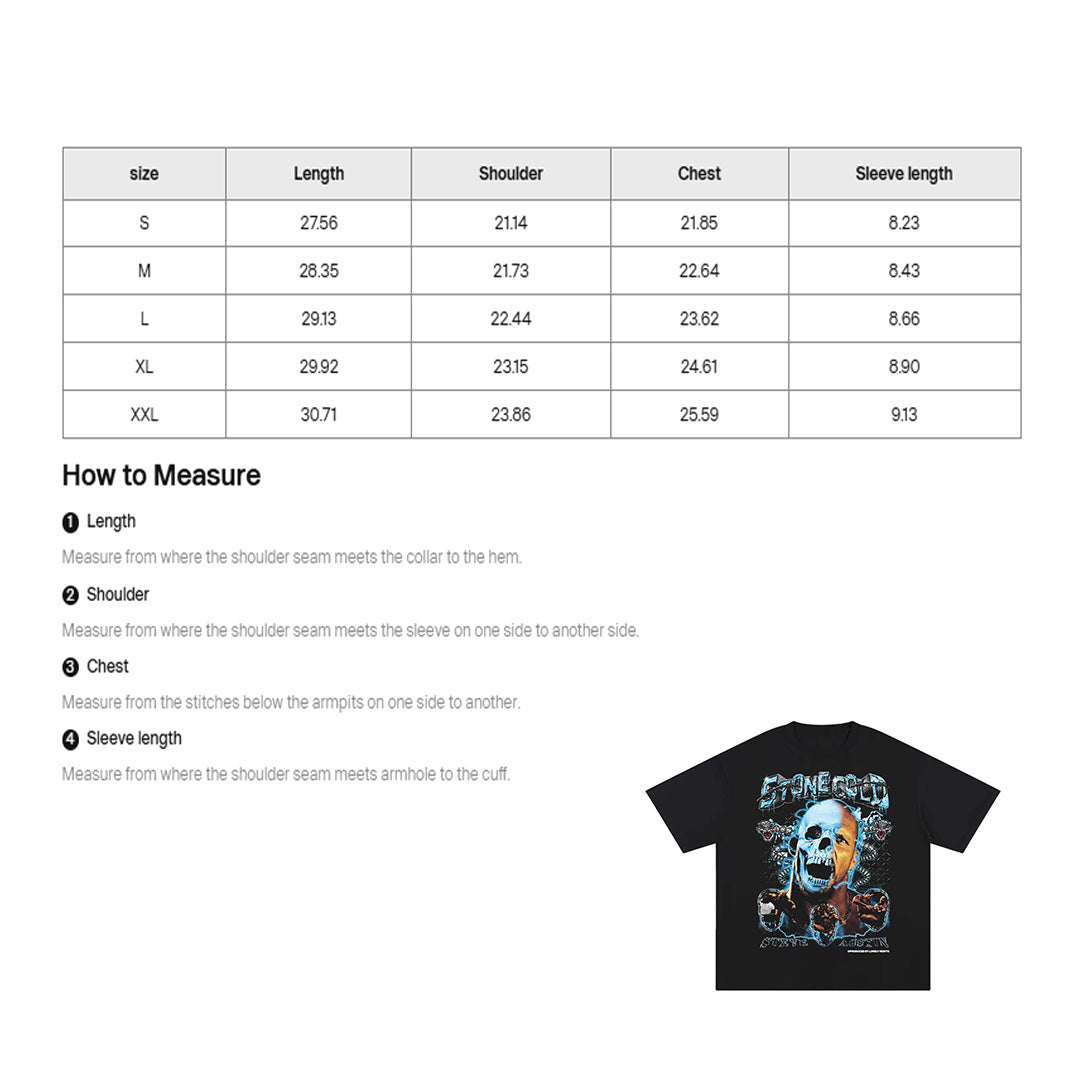 Stone Cold Skull Shirt